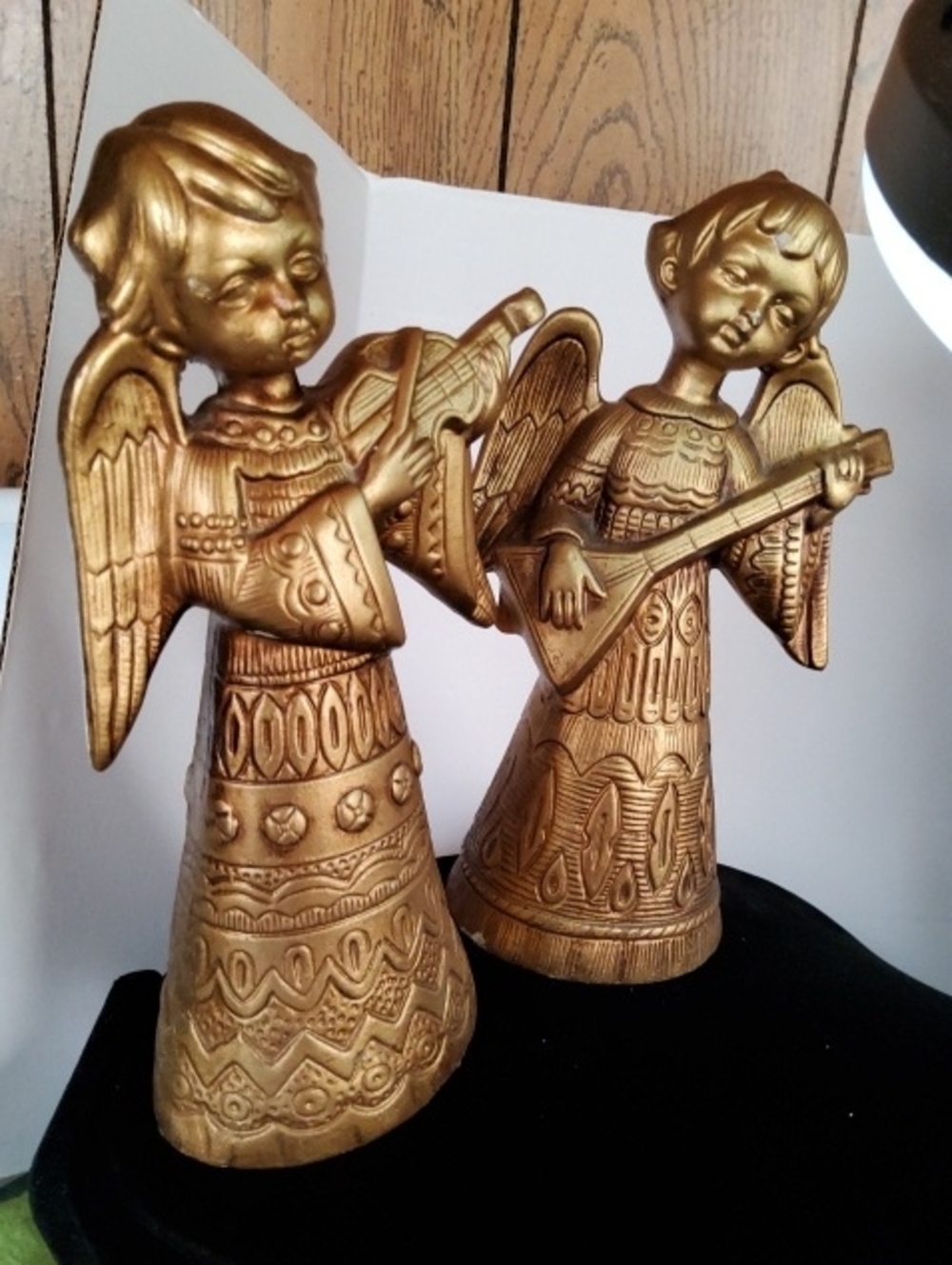 Vintage Mid-century Angle Figurines.